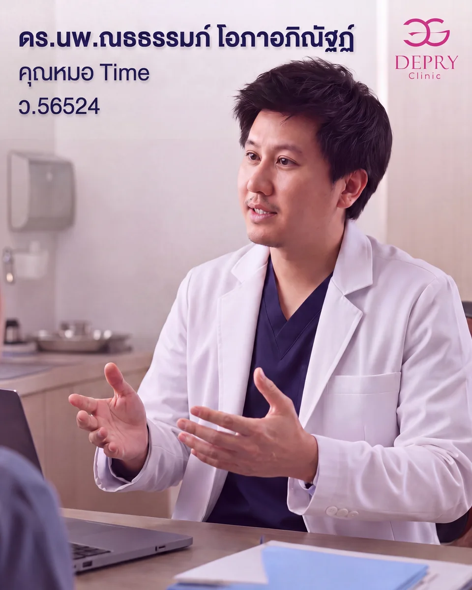 ดร.นพ.ณธธรรมภ์ โอภาอภิณัฐฏ์ (คุณหมอ Time) ว.56524